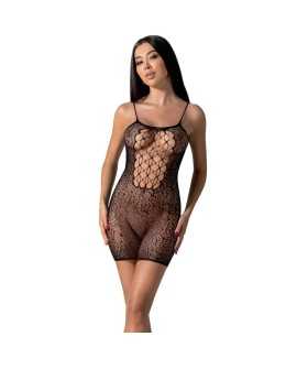 PASSION - BS096 BODYSTOCKING NEGRO TALLA UNICA