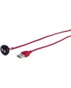 FUN FACTORY CARGADOR MAGNeTICO USB ROJO