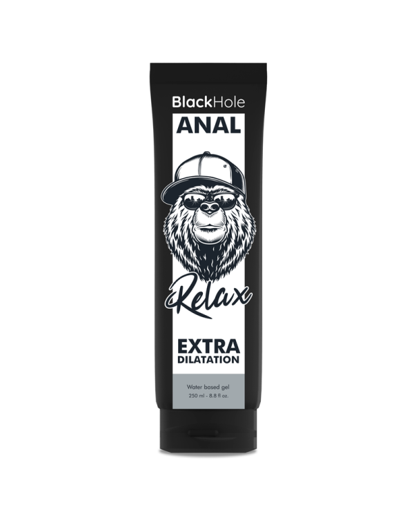 BLACK HOLE GEL BASE AGUA DILATACION ANAL 250 ML