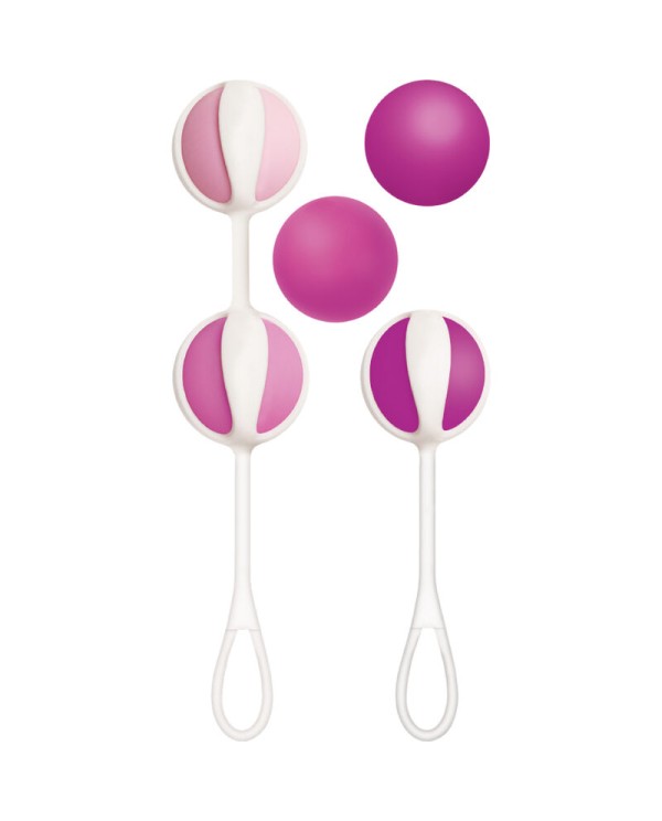 GVIBE SET 5 GEISHA BALLS3 ROSA