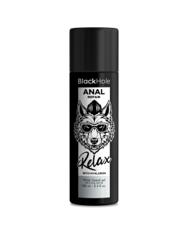 BLACK HOLE - ANAL REPAIR BASE AGUA RELAX CON HYALURON 100 ML