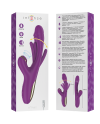 INTENSE ATENEO VIBRADOR MULTIFUNCIoN RECARGABLE 7 VIBRACIONES CON LENGUA OSCILANTE Y SUCCIONADOR MORADO