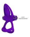 PRETTY LOVE ANILLO VIBRADOR 10 VIBRACIONES SILICONA LILA