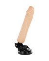 BASECOCK VIBRADOR REALISTICO CONTROL REMOTO NATURAL 20 CM