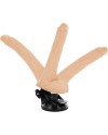 BASECOCK VIBRADOR ARTICULABLE CONTROL REMOTO NATURAL 185CM