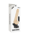 BASECOCK VIBRADOR REALISTICO CONTROL REMOTO NATURAL 185 CM