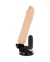 BASECOCK VIBRADOR REALISTICO CONTROL REMOTO NATURAL 20 CM