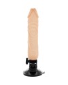 BASECOCK VIBRADOR REALISTICO CONTROL REMOTO NATURAL 20 CM