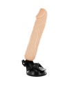 BASECOCK VIBRADOR REALISTICO CONTROL REMOTO NATURAL 20 CM