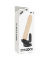 BASECOCK VIBRADOR REALISTICO CONTROL REMOTO NATURAL 20 CM