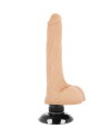 BASECOCK VIBRADOR REALISTICO 2 1 NATURAL 185 CM