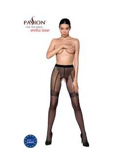 PASSION - TIOPEN 016 MEDIAS NEGRO 1/2 (20 DEN)