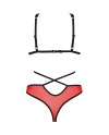 PASSION PEONIA SET EROTIC LINE ROJO S M