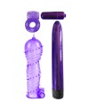 CLASSIX KIT PARA PAREJAS CON ANILLO FUNDA Y BALAS MORADO