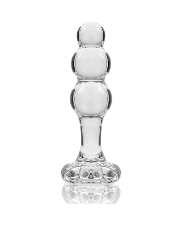 NEBULA SERIES BY IBIZA MODELO 1 PLUG CRISTAL BOROSILICATO 107 X 3 CM TRANSPARENTE