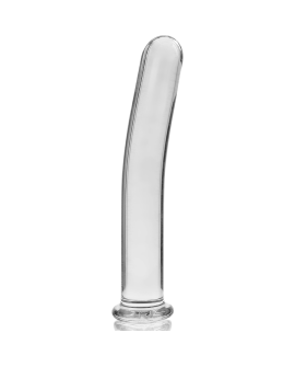 NEBULA SERIES BY IBIZA - MODELO 8 DILDO CRISTAL BOROSILICATO 14.5 X 2 CM TRANSPARENTE