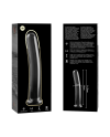 NEBULA SERIES BY IBIZA MODELO 8 DILDO CRISTAL BOROSILICATO 145 X 2 CM TRANSPARENTE