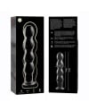 NEBULA SERIES BY IBIZA MODELO 10 DILDO CRISTAL BOROSILICATO 165 X 35 CM TRANSPARENTE