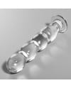 NEBULA SERIES BY IBIZA MODELO 10 DILDO CRISTAL BOROSILICATO 165 X 35 CM TRANSPARENTE