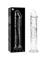 NEBULA SERIES BY IBIZA MODELO 12 DILDO CRISTAL BOROSILICATO 17 X 35 CM TRANSPARENTE