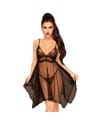 PENTHOUSE NAUGHTY DOLL BABYDOLL NEGRO L XL