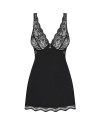 OBSESSIVE BABYDOLL Y TANGA LUVAE NEGRO XS S