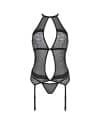 PASSION SATARA CORSET EROTIC LINE NEGRO S M