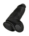 KING COCK PENE REALISTICO CHUBBY 23 CM NEGRO