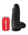 KING COCK PENE REALISTICO CHUBBY 23 CM NEGRO