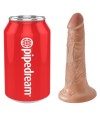 KING COCK PENE REALISTICO 12 CM CARAMELO