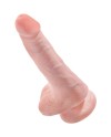 KING COCK PENE REALISTICO CON TESTICULOS 135 CM NATURAL