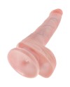 KING COCK PENE REALISTICO CON TESTICULOS 135 CM NATURAL