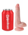 KING COCK PENE REALISTICO CON TESTICULOS 135 CM NATURAL