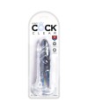 KING COCK CLEAR PENE REALISTICO 155 CM TRANSPARENTE