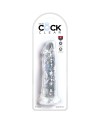 KING COCK CLEAR PENE REALISTICO 197 CM TRANSPARENTE