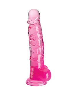 KING COCK CLEAR - PENE REALISTICO CON TESTICULOS 16.5 CM ROSA