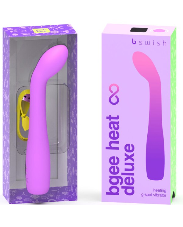 B SWISH BGEE HEAT INFINITE DELUXE VIBRADOR RECARGABLE SILICONA LAVANDA