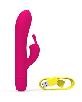 B SWISH - BWILD BUNNY INFINITE CLASSIC VIBRADOR RECARGABLE SILICONA ROSA