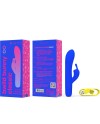 B SWISH BWILD BUNNY INFINITE CLASSIC VIBRADOR RECARGABLE SILICONA AZUL