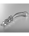 NEBULA SERIES BY IBIZA MODELO 14 DILDO CRISTAL BOROSILICATO 185 X 3 CM TRANSPARENTE