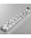 NEBULA SERIES BY IBIZA MODELO 15 DILDO CRISTAL BOROSILICATO 185 X 3 CM TRANSPARENTE