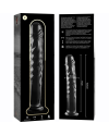 NEBULA SERIES BY IBIZA MODELO 16 DILDO CRISTAL BOROSILICATO 185 X 3 CM TRANSPARENTE