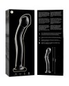 NEBULA SERIES BY IBIZA MODELO 18 DILDO CRISTAL BOROSILICATO 185 X 35 CM TRANSPARENTE