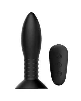 MR PLAY - PLUG CON BOLAS ROTADORAS NEGRO CONTROL REMOTO