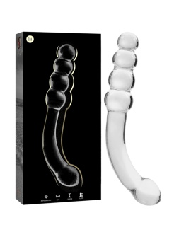 NEBULA SERIES BY IBIZA - MODELO 14 DILDO CRISTAL BOROSILICATO 18.5 X 3 CM TRANSPARENTE