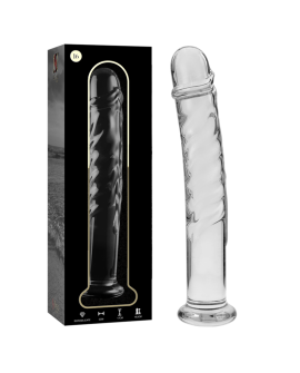 NEBULA SERIES BY IBIZA - MODELO 16 DILDO CRISTAL BOROSILICATO 18.5 X 3 CM TRANSPARENTE