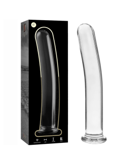 NEBULA SERIES BY IBIZA - MODELO 17 DILDO CRISTAL BOROSILICATO 18.5 X 3 CM TRANSPARENTE