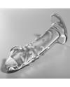 NEBULA SERIES BY IBIZA MODELO 19 DILDO CRISTAL BOROSILICATO 185 X 4 CM TRANSPARENTE