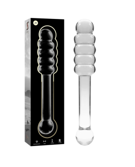 NEBULA SERIES BY IBIZA - MODELO 20 DILDO CRISTAL BOROSILICATO 20.5 X 3 CM TRANSPARENTE