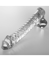 NEBULA SERIES BY IBIZA MODELO 23 DILDO CRISTAL BOROSILICATO 215 X 4 CM TRANSPARENTE